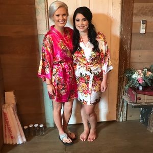 Floral kimono